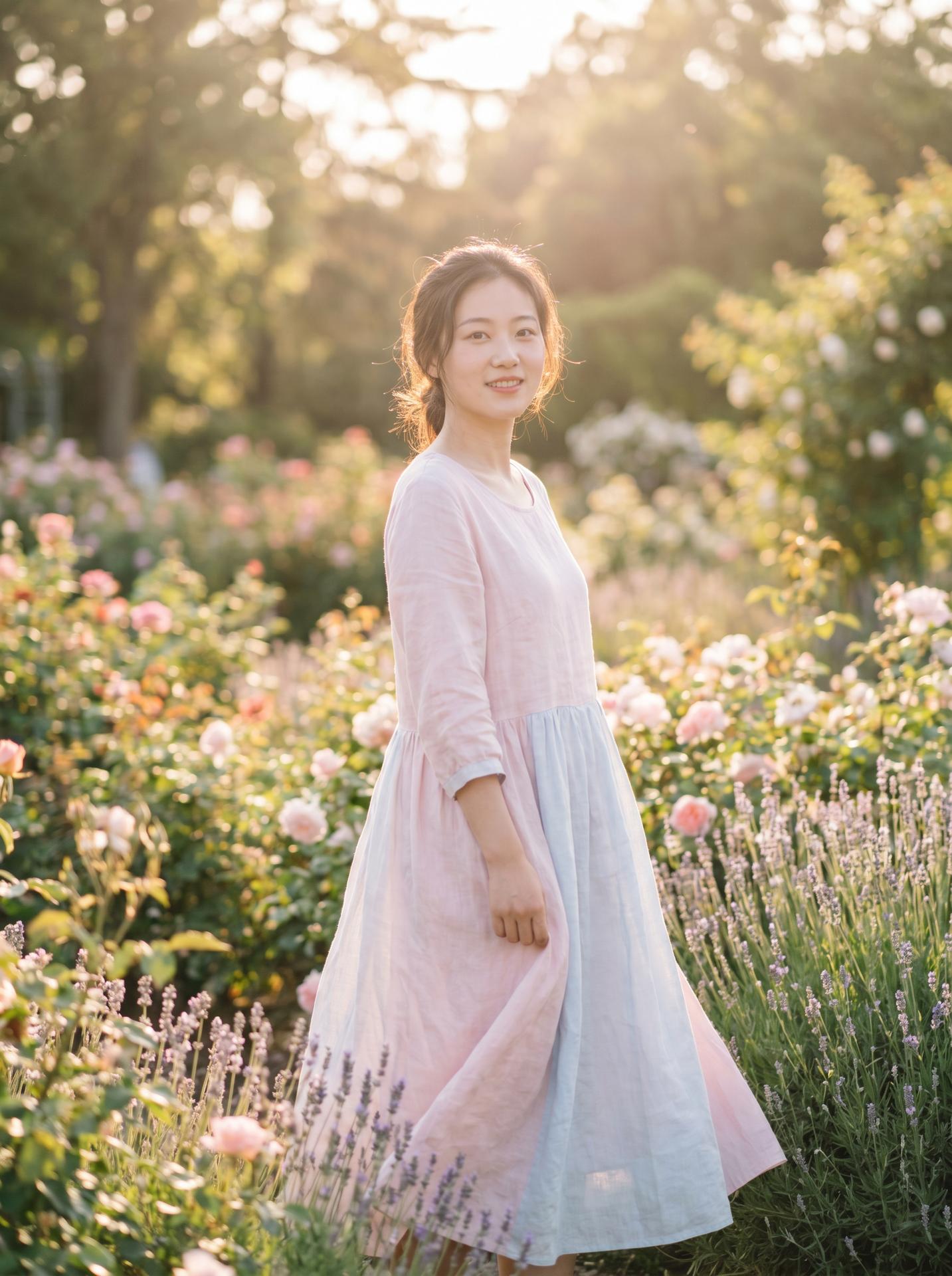 每日大赛最新,美图：清新自然美少女写真